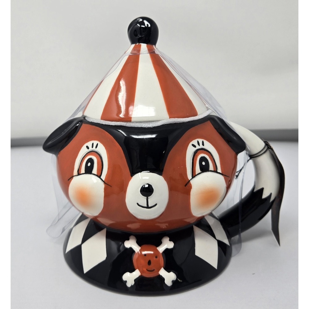 Johanna Parker & Magenta Carnival‎ Cottage Halloween Lidded Dog Mug  Cup
